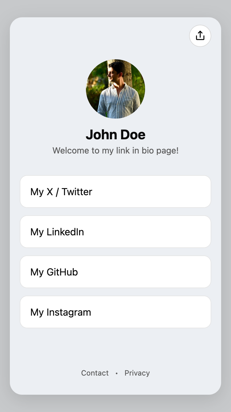 Default theme preview
